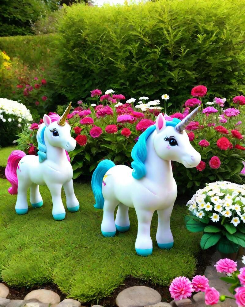 Soft unicorn toy